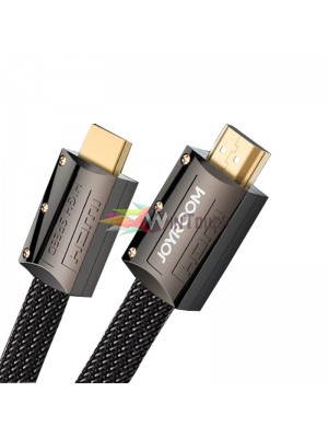 Joyroom Καλώδιο HDMI, 2m Μαύρο Εικόνα & Ήχος