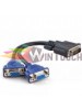 Μετατροπέας DVI 24+5 М σε 2xVGA F, DeTech, Μαύρο - 18251 Υπολογιστές Μετατροπέας DVI 24+5 М σε 2xVGA F, DeTech, Μαύρο - 18251 Υπολογιστές