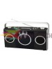 Reflection CDR2205 Στερεοφωνικό Ραδιόφωνο CD με Ρολόι και Λειτουργία Αφύπνισης, Μαύρο Εικόνα & Ήχος