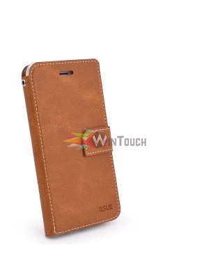 Molan Cano Θήκη Flip Wallet για iPhone 7 Καφέ Molan Cano Θήκη Flip Wallet για iPhone 7 Καφέ