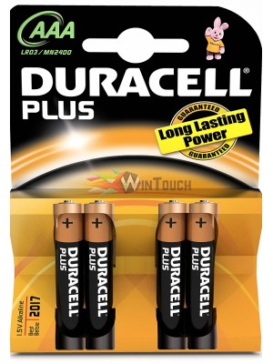 Duracell Μπαταρίες Αλκαλικές 3ΑΑΑ (4 Τεμ) Αξεσουάρ Duracell Μπαταρίες Αλκαλικές 3ΑΑΑ (4 Τεμ) Αξεσουάρ
