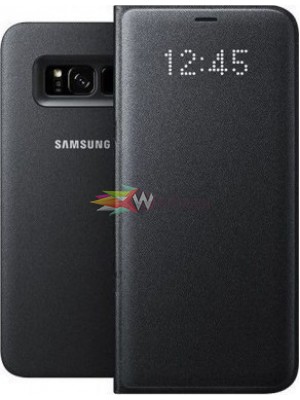 Samsung LED View Cover EF-NG955PBE για G955 Galaxy S8 Plus - Μαύρο Αξεσουάρ