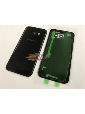 Γνήσιο Καπάκι Μπαταρίας για Samsung Galaxy A5(2017) SM-A520F με Ταινία, Μαύρο Ανταλλακτικά