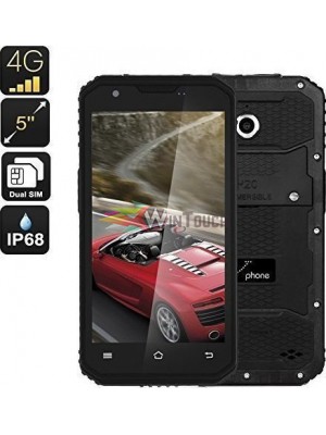 VPHONE NO.1 M3 Rugged Android Phone - IP68, Quad-Core CPU, Μαύρο Κινητά Τηλέφωνα