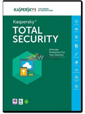 Kaspersky Total Security (2018) . 1 Έτος Πλήρης Έκδοση για 1 Συσκευή. Υπολογιστές