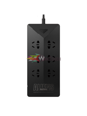 Πολύπριζα 6 βύσματα, 5 φόρτισης USB θύρες, 4.2A, Remax RU-S4 Aliens Μαύρο - 14407 Εικόνα & Ήχος Πολύπριζα 6 βύσματα, 5 φόρτισης USB θύρες, 4.2A, Remax RU-S4 Aliens Μαύρο - 14407 Εικόνα & Ήχος