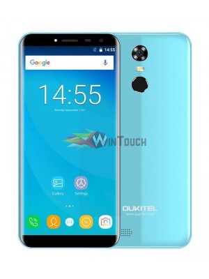 OUKITEL Smartphone C8, 5.5" HD, 2GB/16GB, Quad Core, 3000mAh, Blue Κινητά Τηλέφωνα