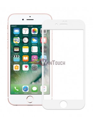 POWERTECH Tempered Glass 3D Full Face για iPhone 7, White Αξεσουάρ