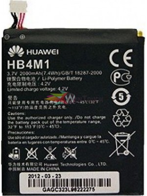Μπαταρία Huawei Ascend P1 U9200, HB4M1, 2000mah, 3.7V, Li-Ion Original 