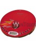 Roadstar PCD-495MP Φορητό Cd Player (Φορτιστής+ Ακουστικά), Κόκκινο Εικόνα & Ήχος