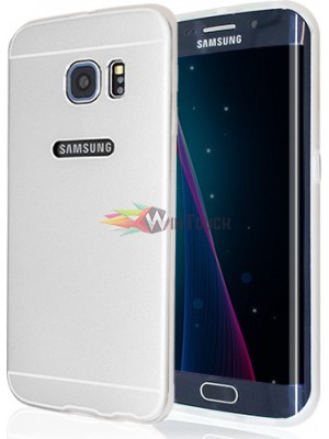 "OKKES" "Fusion" for Samsung G925F Galaxy S6 Edge, Silver Αξεσουάρ