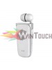 Firo Bluetooth Headset H108 Retractable Earphone white FIRO