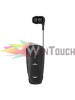 Firo In-Ear Retractable Bluetooth Headset H106 - Μαύρο