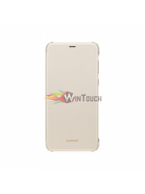Θήκη για Huawei P Smart Flip Cover Gold Original