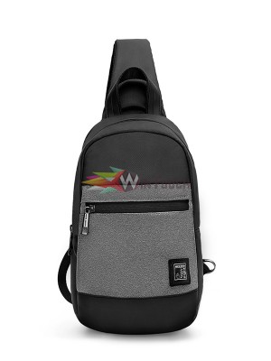 ARCTIC HUNTER τσάντα Crossbody XB0060-DG, αδιάβροχη, γκρι
