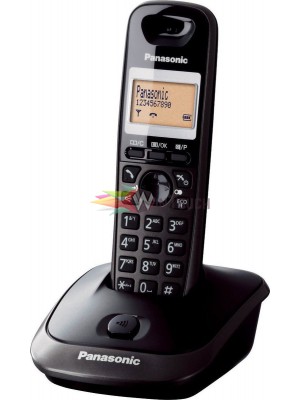Panasonic KX-TG2511 Ασύρματο Τηλέφωνο με Aνοιχτή Aκρόαση - Black