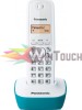 Panasonic ασύρματο τηλέφωνο με ελληνικό μενού (KX-TG1611) - Λευκό/Μπλέ