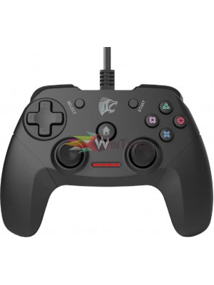 Roar R100WD RR-0002 Ενσύρματο Gamepad για Android / PC / PS3 -  Μαύρο