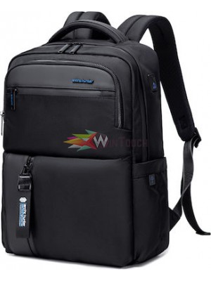 Τσάντα πλάτης ARCTIC HUNTER B00477 με θήκη laptop 15.6"- Μαύρη