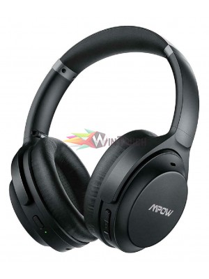 MPOW headphones H12 IPO BH427A, wireless & wired, ANC, BT 5.0, μαύρα