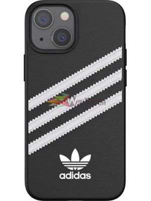 Adidas Or Moulded Case for Apple Iphone 14 Black White