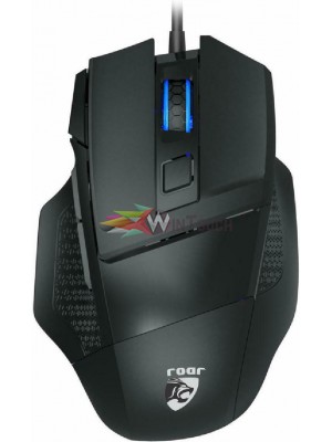 ROAR ενσύρματο gaming ποντίκι RR-0011, oπτικό, 4800DPI, 7 πλήκτρα, μαύρο