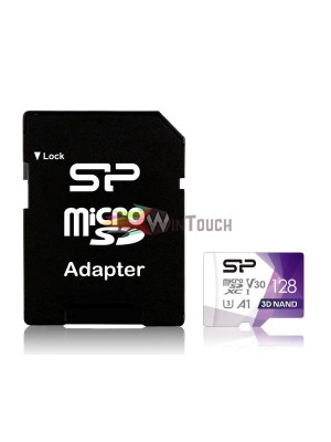 SILICON POWER κάρτα μνήμης Superior Pro microSDXC UHS-I, 128GB, Class 30