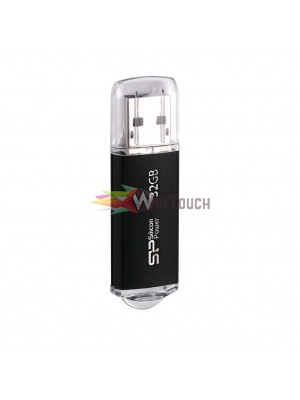 SILICON POWER USB Flash Drive Ultima II-I, 32GB, USB 2.0, μαύρο