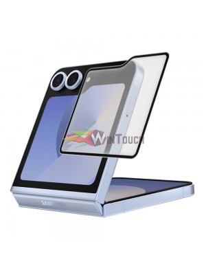IDOL 1991 TEMPERED GLASS SAMSUNG Z FLIP 6 5G F741 6.7" 9H 0.25mm 2.5D OUTSIDE SILK SCREEN BLACK IDOL 1991 TEMPERED GLASS SAMSUNG Z FLIP 6 5G F741 6.7" 9H 0.25mm 2.5D OUTSIDE SILK SCREEN BLACK