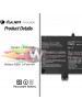 K KYUER C41N1804 Μπαταρία 70Wh/4550mAh/4-cells για Asus ZenBook Pro 14 UX450 UX450F UX450FD Μπαταρίες