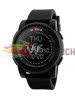 INTIME Ρολόι χειρός Comp-01, πυξίδα, World time, El φωτισμός, μαύρο