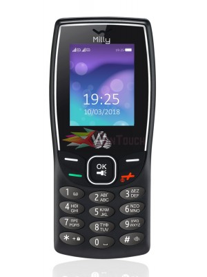 POWERTECH Κινητό Τηλέφωνο Milly PTM-09, Dual Sim, με φακό, μαύρο