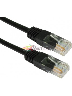 POWERTECH Καλώδιο UTP Cat 5e, copper 26AWG, 0.5mm patch cord, 5m, μαύρο POWERTECH Καλώδιο UTP Cat 5e, copper 26AWG, 0.5mm patch cord, 5m, μαύρο
