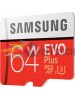 Samsung EVO PLUS 64GB U3 MicroSDXC Card+Adapter Class 10