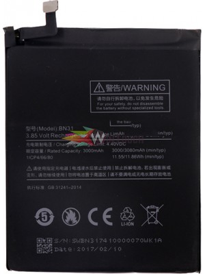 Μπαταρία Κινητού BN31 για XIAOMI Mi A1 - Mi 5X (Bulk) 3000mAh