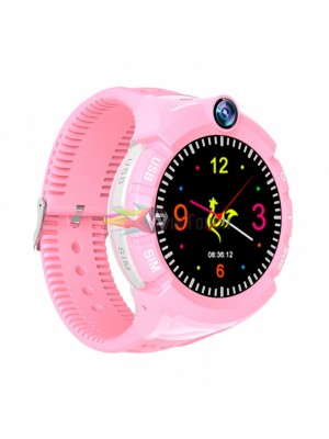 GPS Παιδικό ρολόι χειρός SD-S02-PK, SOS-Βηματομετρητής, ροζ