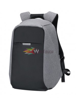 ARCTIC HUNTER τσάντα πλάτης 9912-DG, laptop, USB, αδιάβροχη, σκούρο γκρι