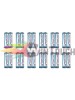 POWERTECH Super Αλκαλικές μπαταρίες AAA LR03 PT-715, 12x 2τμχ
