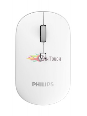 PHILIPS ασύρματο ποντίκι SPK7203, 1600DPI, 4 πλήκτρα, λευκό