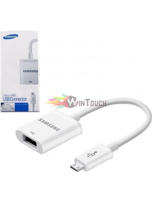 Προσαρμογέας Samsung OTG micro USB -USB EPL-AU10WEGSTD λευκό