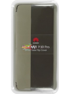 Huawei Smart View Flip Cover Χακί (Huawei P30 Pro)