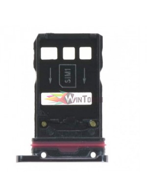 Original SIM Tray & MicroSD Tray για Huawei Mate 20 Pro – Μαύρο (51661KCR)