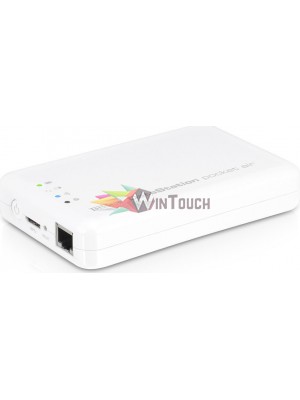 TREKSTOR DataStation Pocket Air White,USB 3.0,LAN,WLAN,(δεν περιλαμβάνει 2,5’’ HDD,SSD)