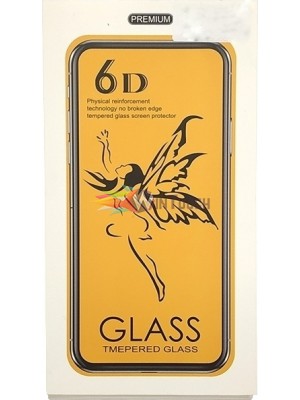6D Full Face Tempered Glass Black (Samsung J4 Plus)