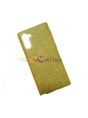 Glitter Gold Θήκη για Samsung Galaxy Note 10 Silicone 
