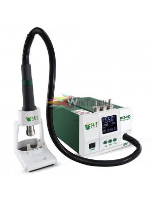 BEST Σταθμός ζεστού αέρα BST-863, 1200W, touch screen BEST Σταθμός ζεστού αέρα BST-863, 1200W, touch screen
