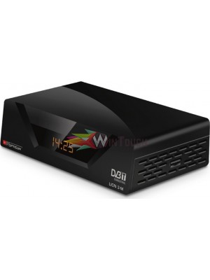 Opticum AX Lion 3-M,Επίγειος Ψηφιακός Δέκτης Display ,MPEG4, DVB-T2,Full HD,HDMI,SCART,Τηλεχ.2 σε 1