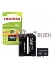 Toshiba M203 microSDHC 16GB U1 THN-M203K0160EA with Adapter  ADP-HS02 Αξεσουάρ