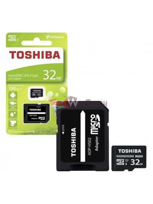 Toshiba M203 microSDHC 32GB U1 THN-M203K0320EA with Adapter ADP-HS02 Αξεσουάρ