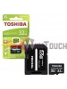 Toshiba M203 microSDHC 32GB U1 THN-M203K0320EA with Adapter ADP-HS02 Αξεσουάρ
